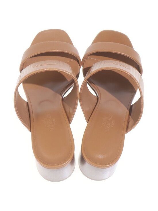 Hermes Platform Sandals Brown main image 5